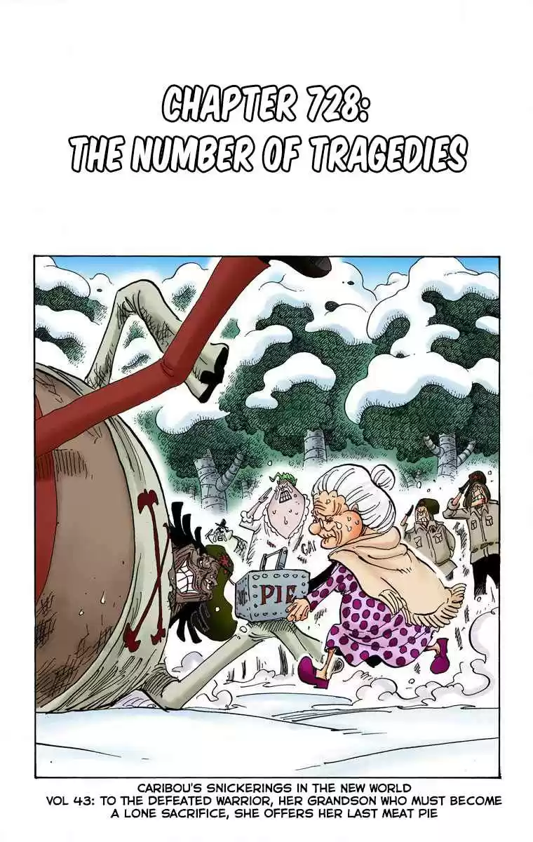 One Piece Digital Colored Comics Vol. 73 Ch. 728