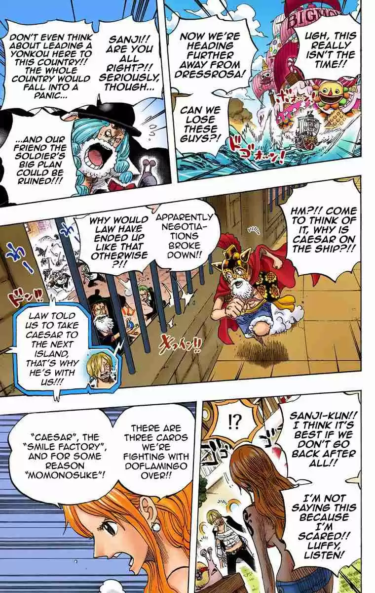 One Piece Digital Colored Comics Vol. 73 Ch. 730 3 Cards