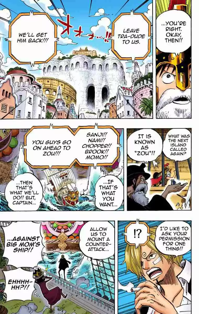 One Piece Digital Colored Comics Vol. 73 Ch. 730 3 Cards