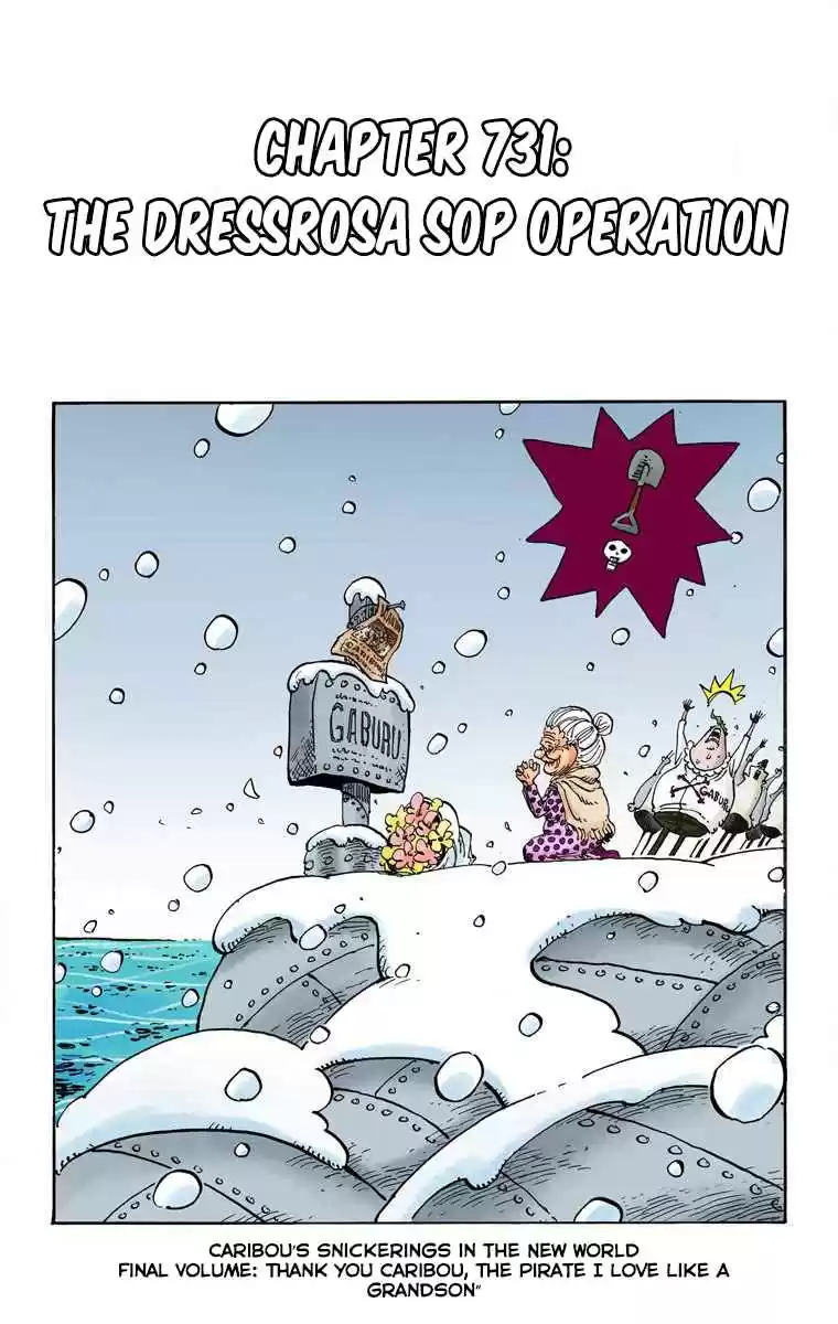 One Piece Digital Colored Comics Vol. 73 Ch. 731