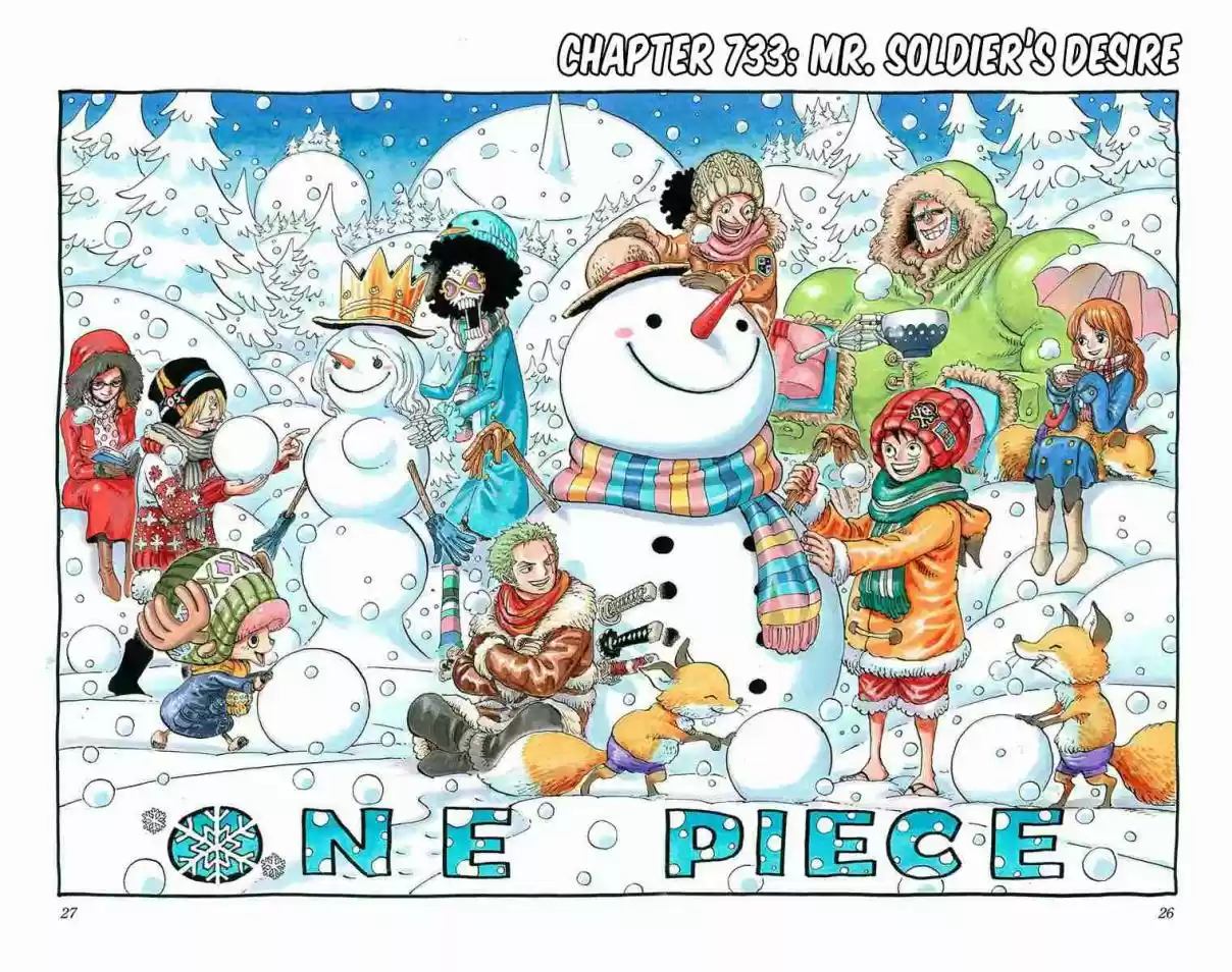 One Piece Digital Colored Comics Vol. 74 Ch. 733