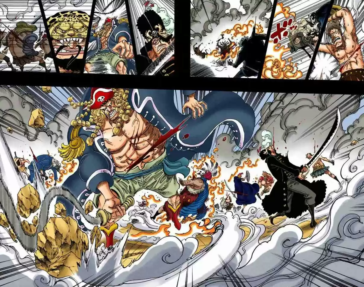 One Piece Digital Colored Comics Vol. 74 Ch. 734 The Kamaitachi of Rommel