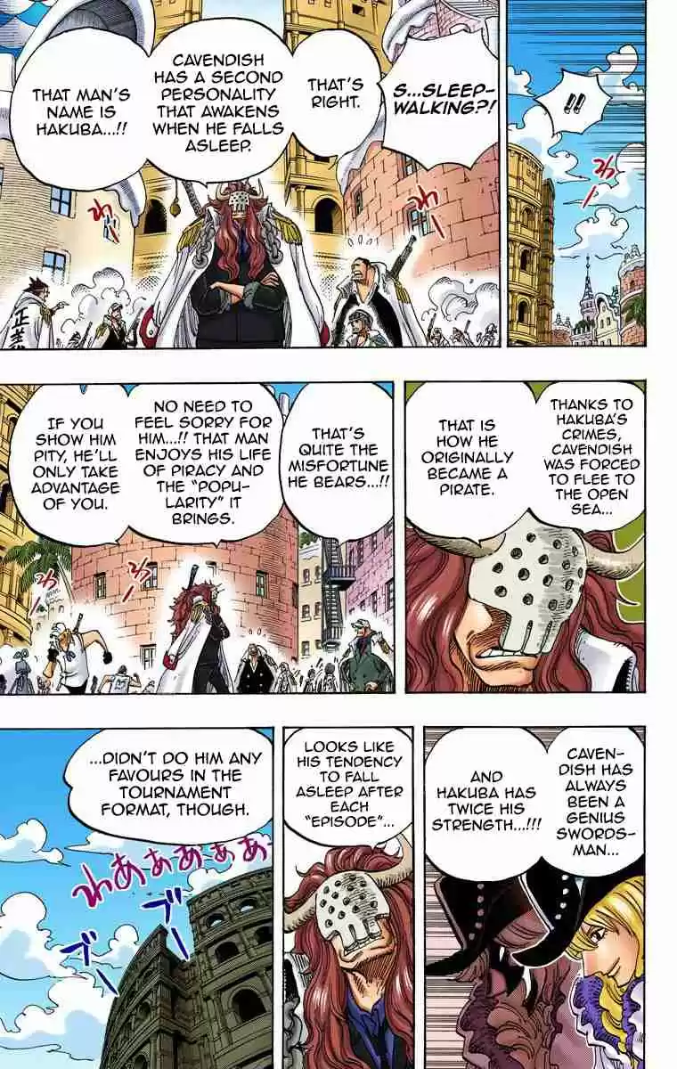 One Piece Digital Colored Comics Vol. 74 Ch. 734 The Kamaitachi of Rommel