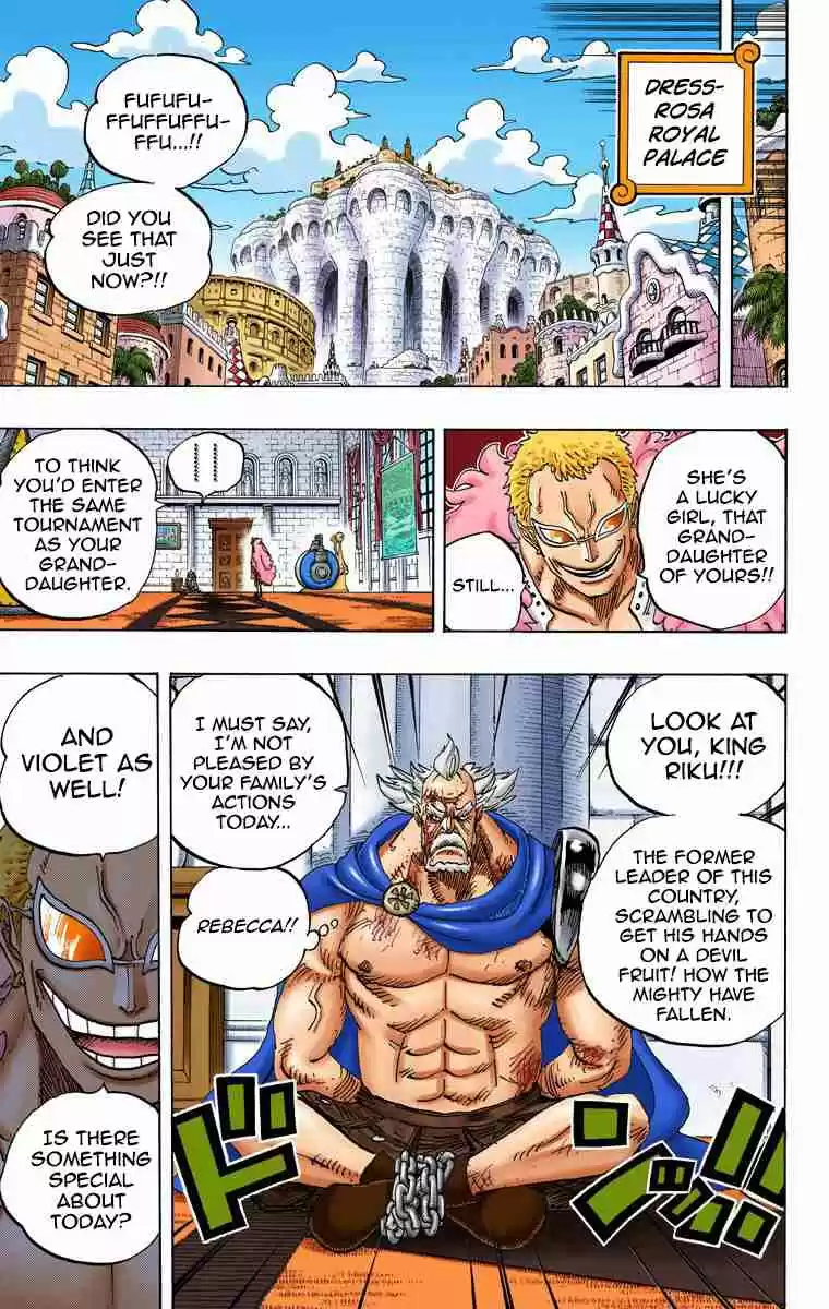 One Piece Digital Colored Comics Vol. 74 Ch. 734 The Kamaitachi of Rommel