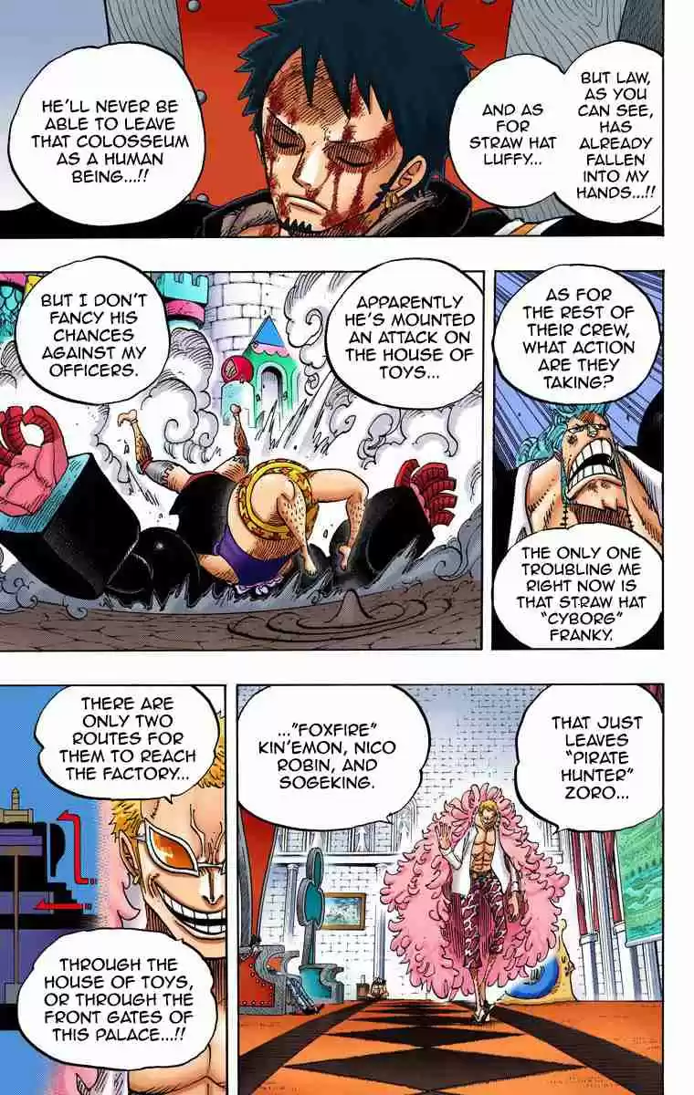 One Piece Digital Colored Comics Vol. 74 Ch. 734 The Kamaitachi of Rommel