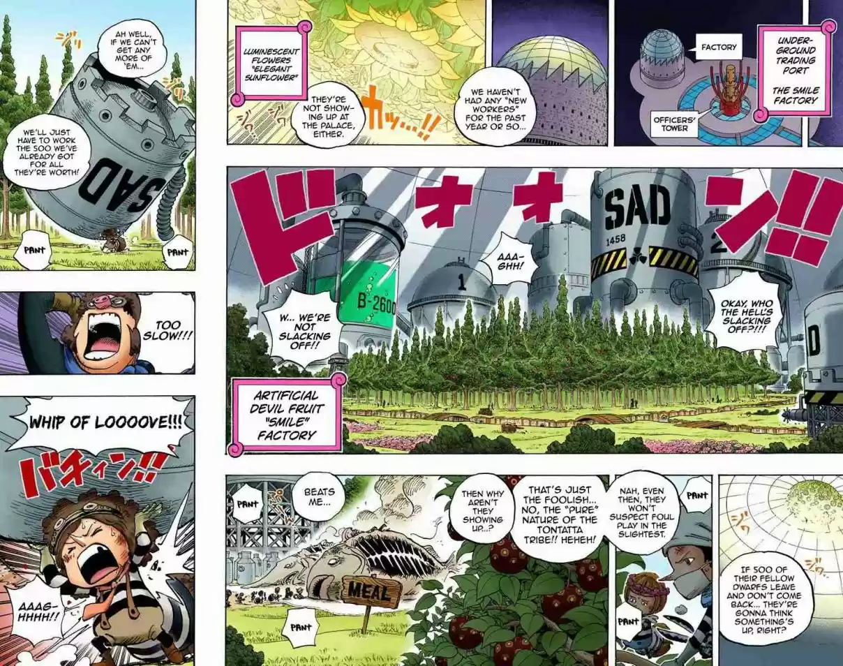 One Piece Digital Colored Comics Vol. 74 Ch. 738 Trebol Army Special Officer Sugar