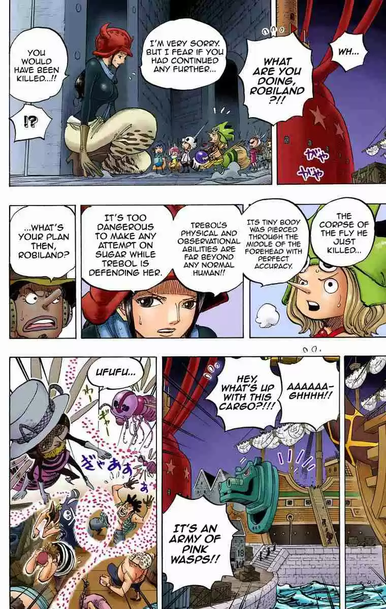 One Piece Digital Colored Comics Vol. 74 Ch. 738 Trebol Army Special Officer Sugar