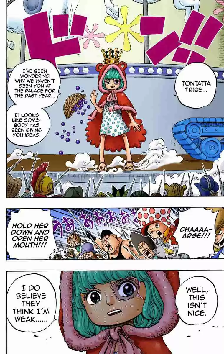 One Piece Digital Colored Comics Vol. 74 Ch. 738 Trebol Army Special Officer Sugar