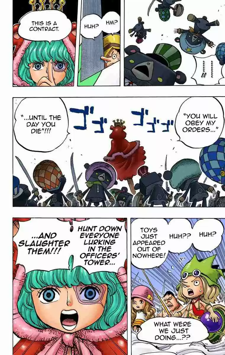 One Piece Digital Colored Comics Vol. 74 Ch. 738 Trebol Army Special Officer Sugar