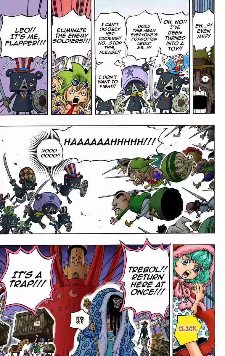 One Piece Digital Colored Comics Vol. 74 Ch. 738 Trebol Army Special Officer Sugar