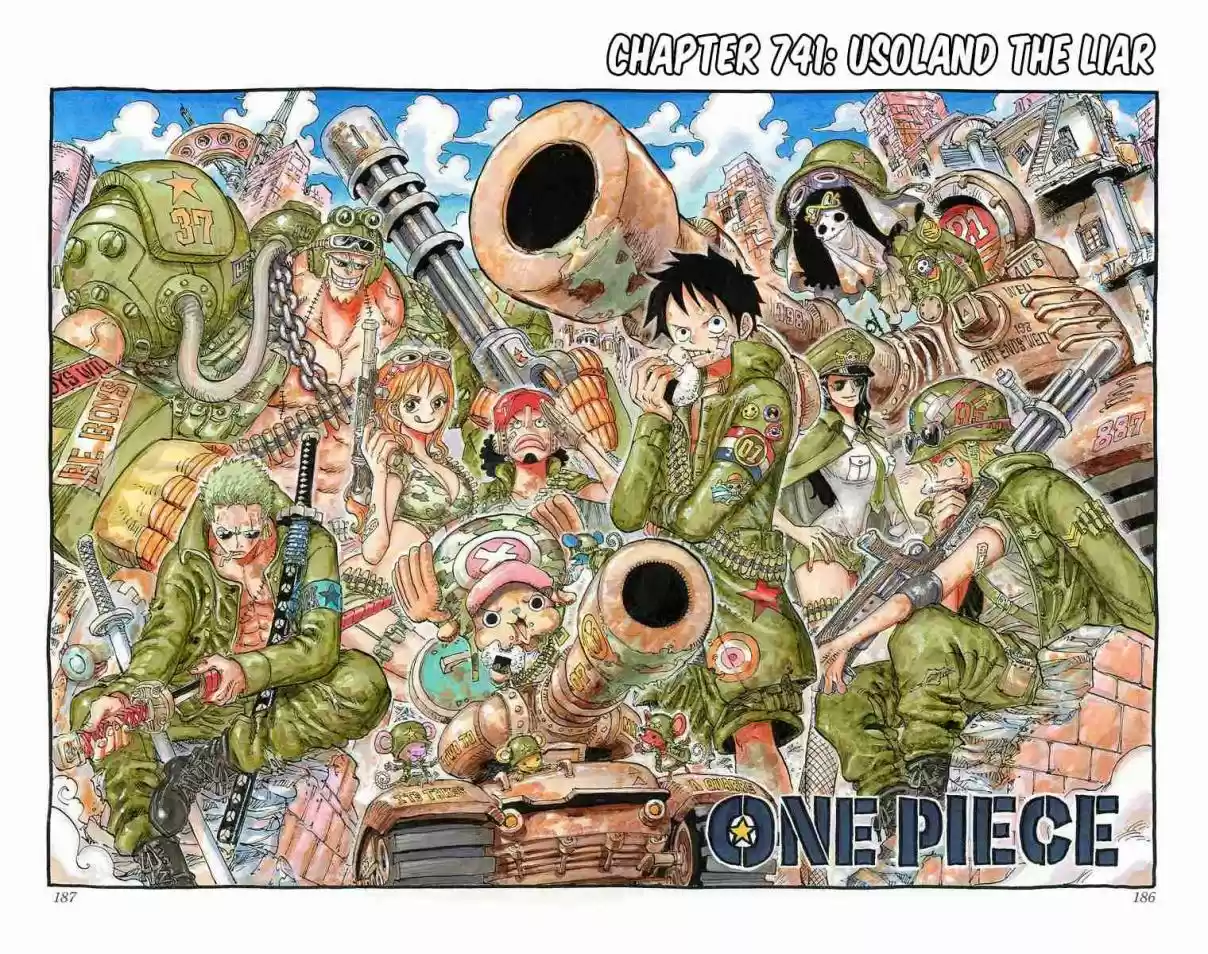 One Piece Digital Colored Comics Vol. 74 Ch. 741