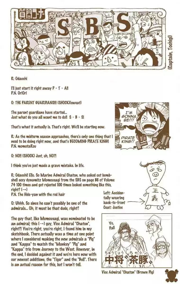 One Piece Digital Colored Comics Vol. 75 Ch. 743