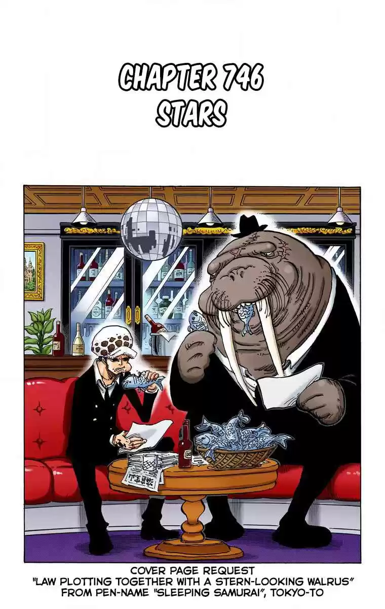 One Piece Digital Colored Comics Vol. 75 Ch. 746 Stars