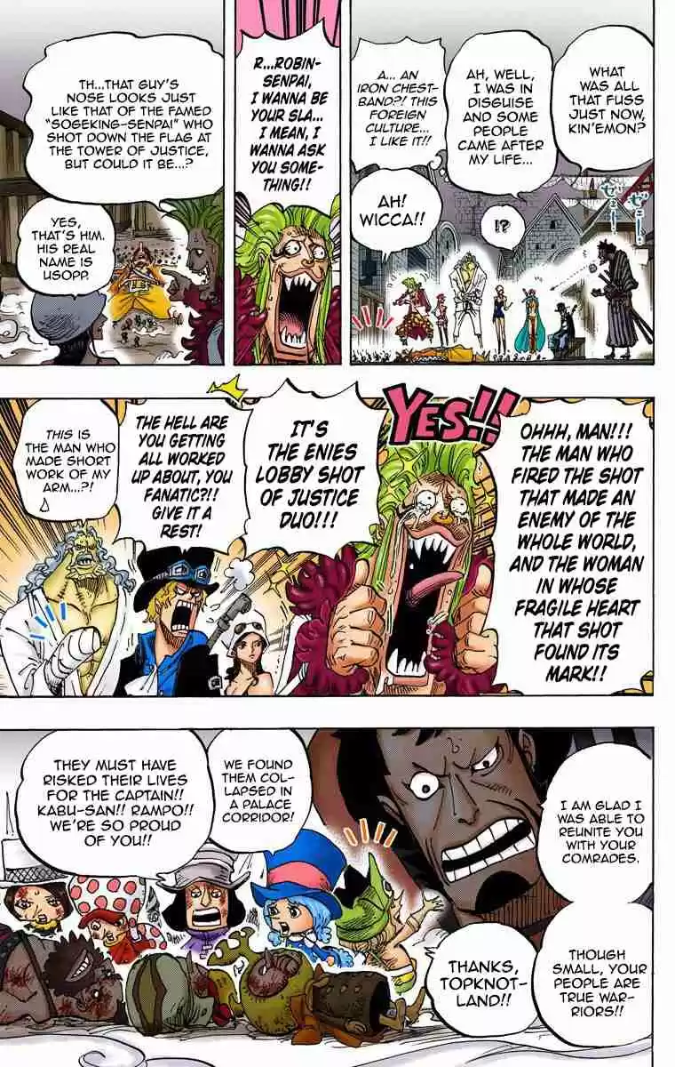 One Piece Digital Colored Comics Vol. 75 Ch. 746 Stars