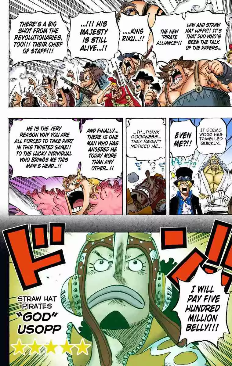 One Piece Digital Colored Comics Vol. 75 Ch. 746 Stars