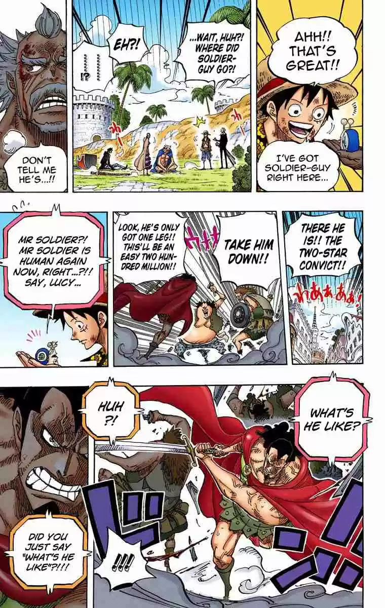 One Piece Digital Colored Comics Vol. 75 Ch. 746 Stars