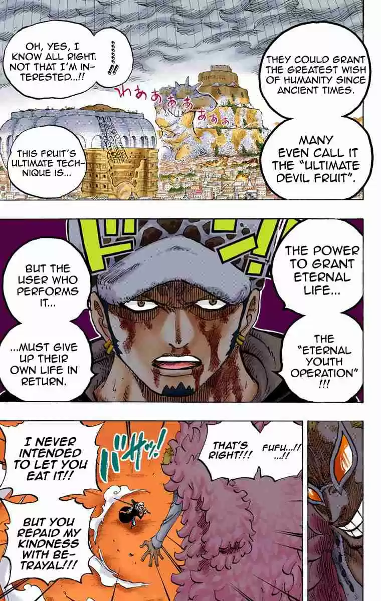 One Piece Digital Colored Comics Vol. 76 Ch. 761 The Ope Ope no Mi