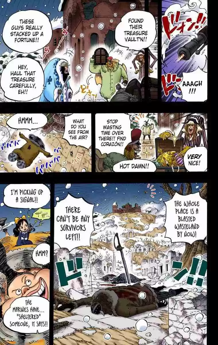 One Piece Digital Colored Comics Vol. 77 Ch. 767 Cora san