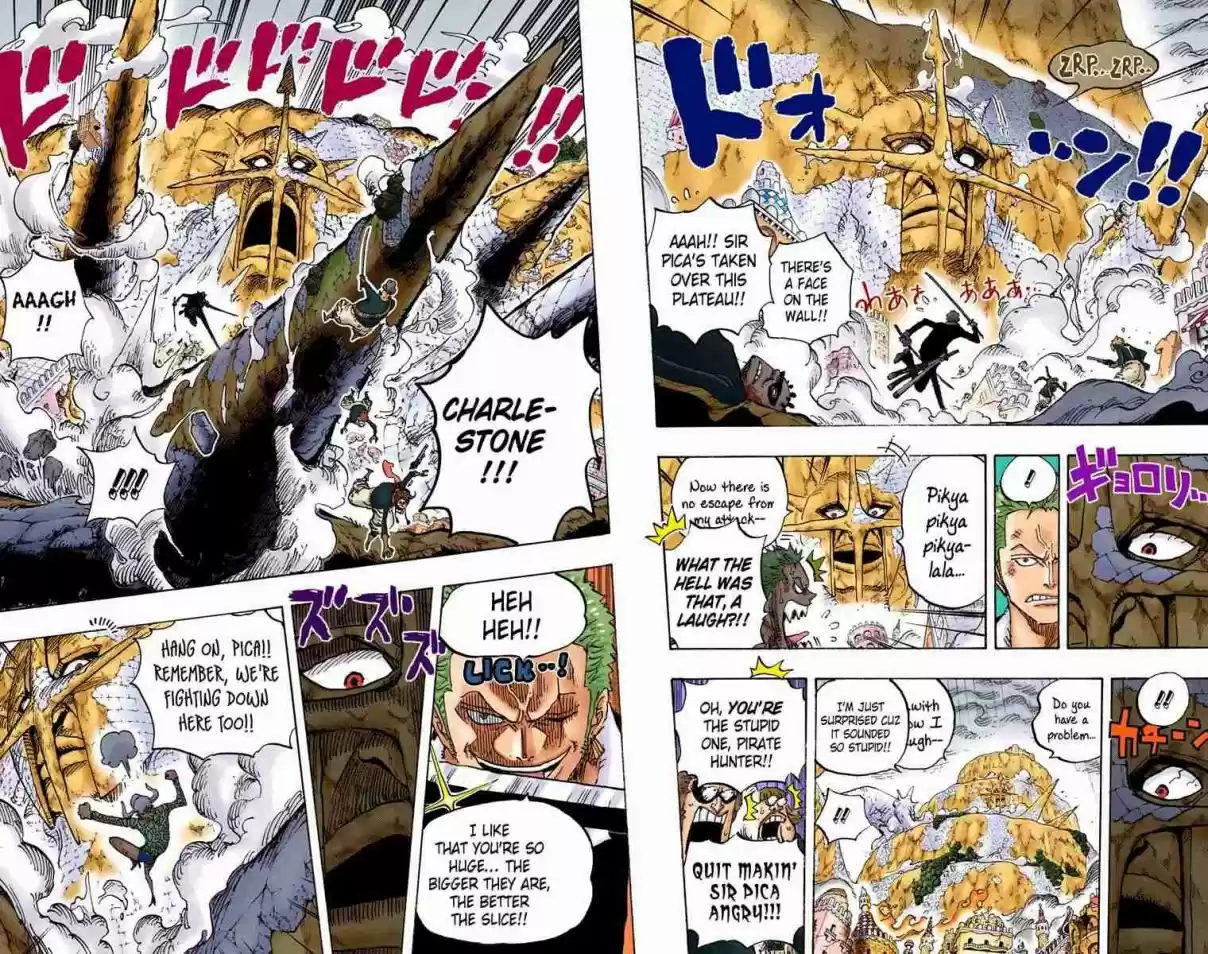 One Piece Digital Colored Comics Vol. 77 Ch. 770 The Spear of Elbaf