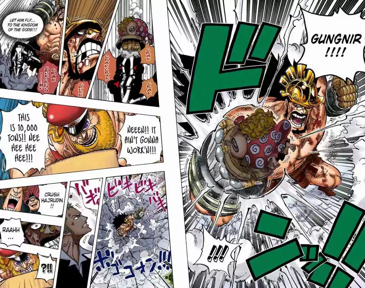 One Piece Digital Colored Comics Vol. 77 Ch. 770 The Spear of Elbaf