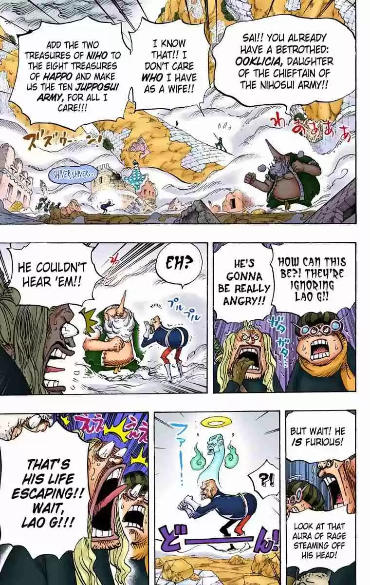 One Piece Digital Colored Comics Vol. 77 Ch. 771 Sai, Don of the Happosui Army