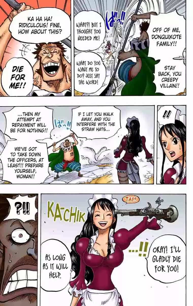 One Piece Digital Colored Comics Vol. 77 Ch. 771 Sai, Don of the Happosui Army