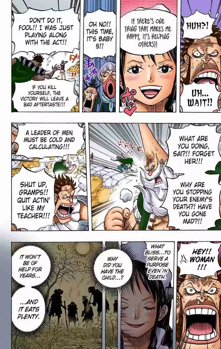 One Piece Digital Colored Comics Vol. 77 Ch. 771 Sai, Don of the Happosui Army