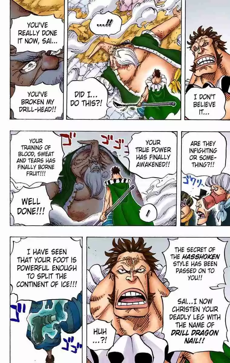 One Piece Digital Colored Comics Vol. 77 Ch. 771 Sai, Don of the Happosui Army