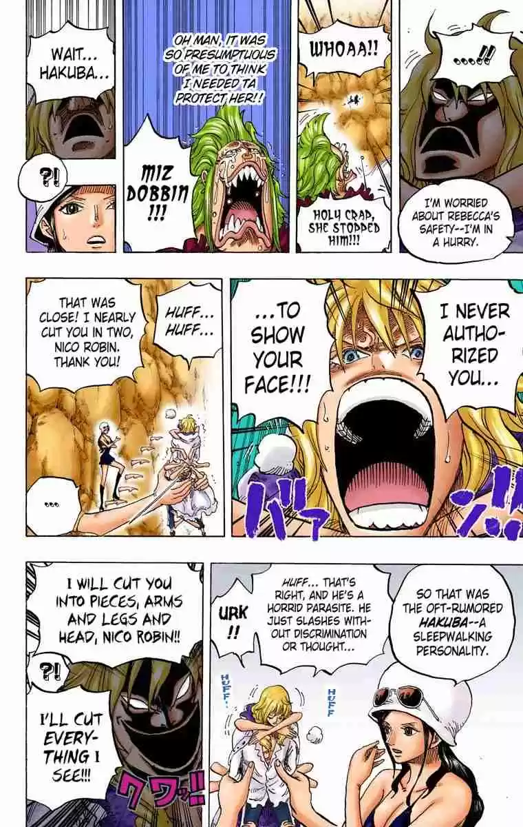 One Piece Digital Colored Comics Vol. 77 Ch. 773 Half 'n Half