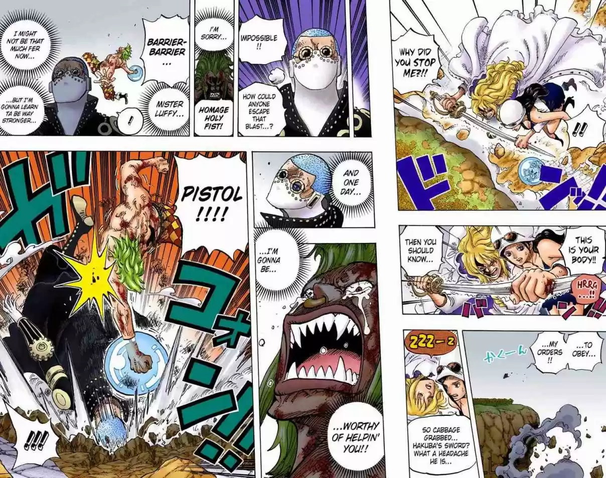 One Piece Digital Colored Comics Vol. 77 Ch. 773 Half 'n Half