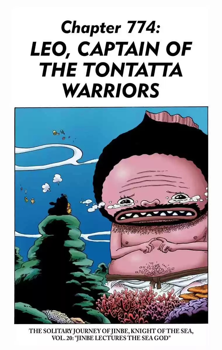One Piece Digital Colored Comics Vol. 77 Ch. 774 Leo, Captain of the Tontatta Warriors