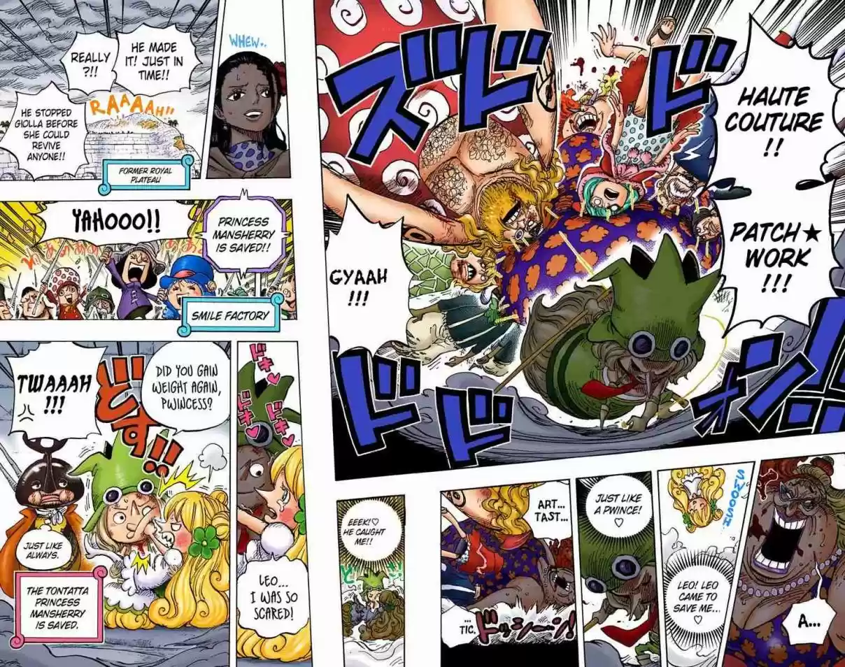 One Piece Digital Colored Comics Vol. 77 Ch. 774 Leo, Captain of the Tontatta Warriors