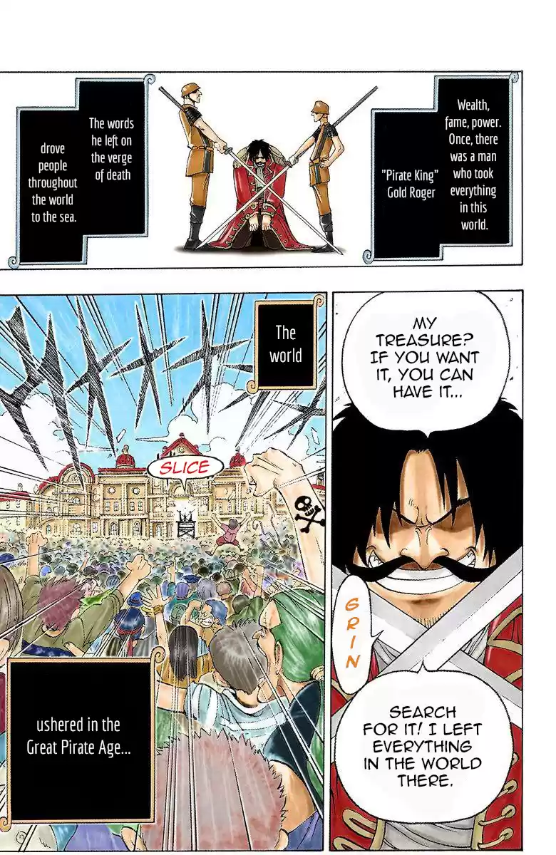 One Piece - Digital Colored Comics Vol.1 Chapter 1: Romance Dawn - The Dawn Of The Adventure