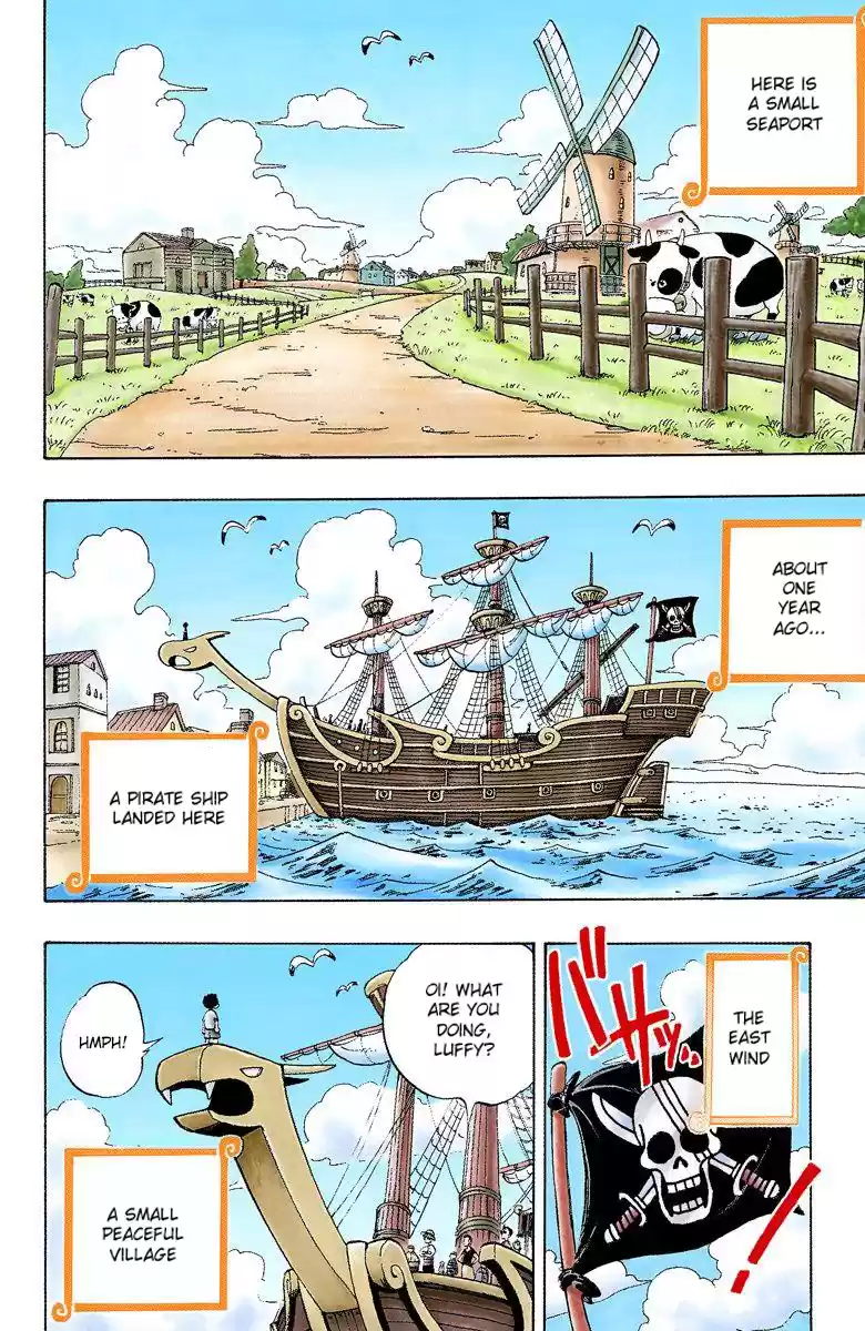 One Piece - Digital Colored Comics Vol.1 Chapter 1: Romance Dawn - The Dawn Of The Adventure