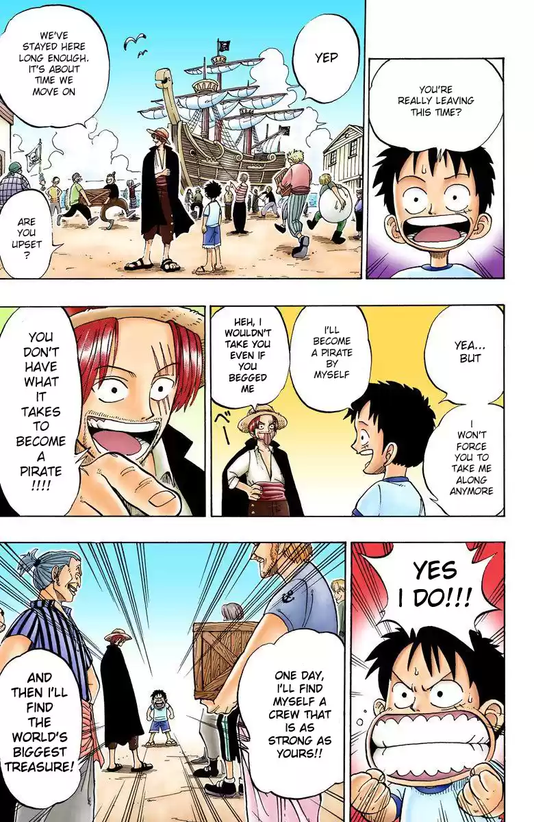 One Piece - Digital Colored Comics Vol.1 Chapter 1: Romance Dawn - The Dawn Of The Adventure