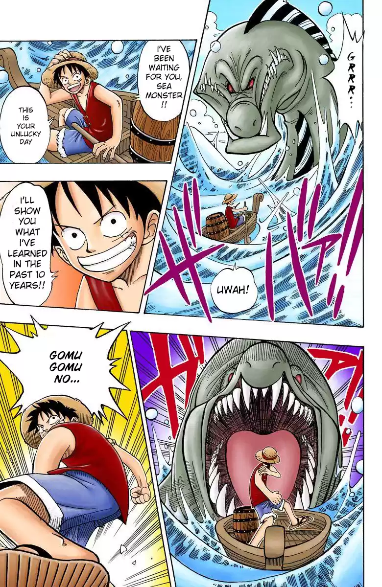 One Piece - Digital Colored Comics Vol.1 Chapter 1: Romance Dawn - The Dawn Of The Adventure