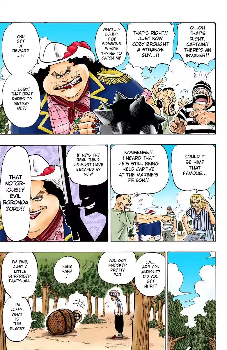 One Piece - Digital Colored Comics Vol.1 Chapter 2: That Boy "the Straw Hat Wearing Luffy"