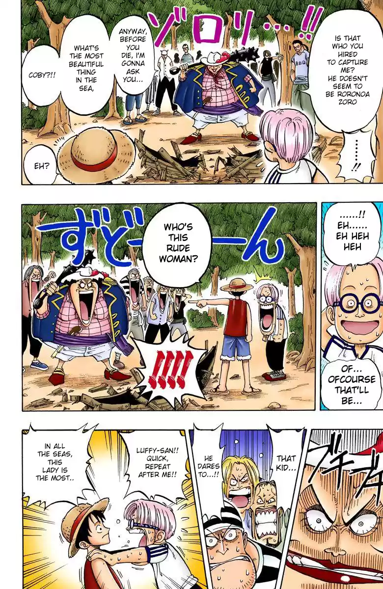 One Piece - Digital Colored Comics Vol.1 Chapter 2: That Boy "the Straw Hat Wearing Luffy"