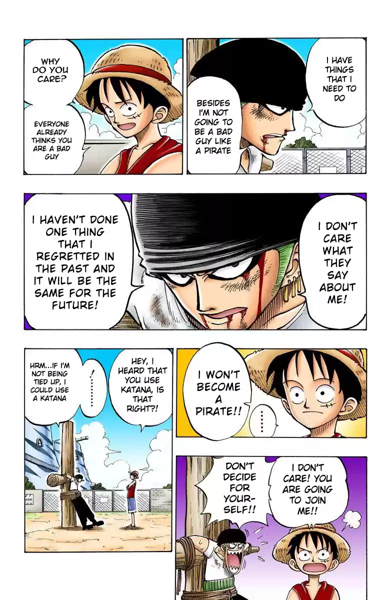 One Piece - Digital Colored Comics Vol.1 Chapter 4: Marine Captain "axe Arm Morgan"