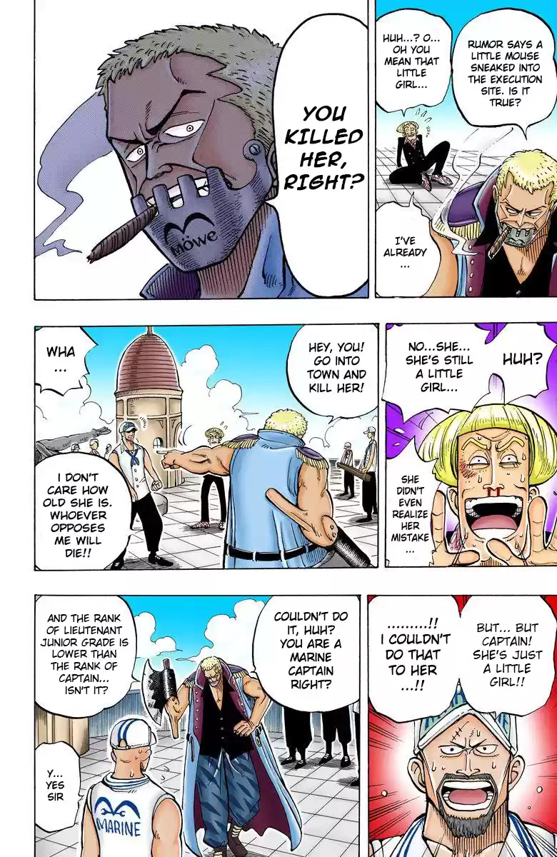 One Piece - Digital Colored Comics Vol.1 Chapter 4: Marine Captain "axe Arm Morgan"