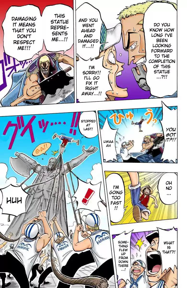 One Piece - Digital Colored Comics Vol.1 Chapter 4: Marine Captain "axe Arm Morgan"