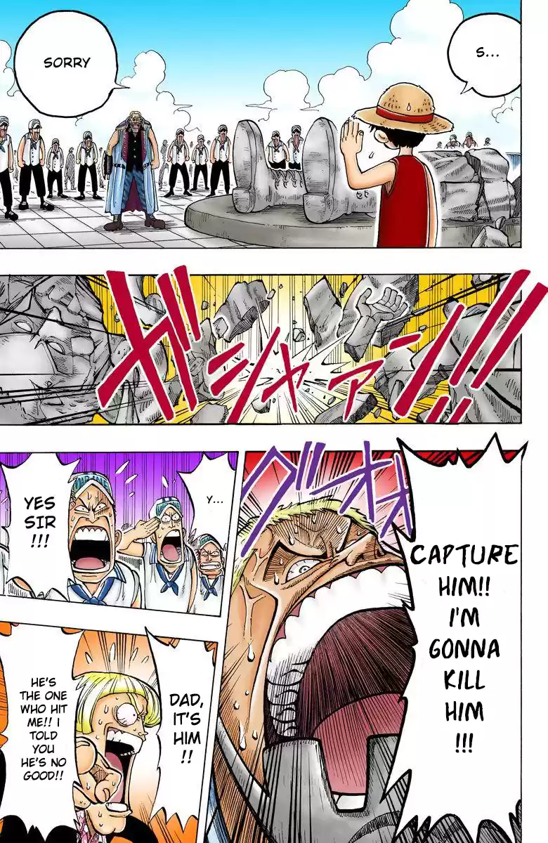 One Piece - Digital Colored Comics Vol.1 Chapter 4: Marine Captain "axe Arm Morgan"