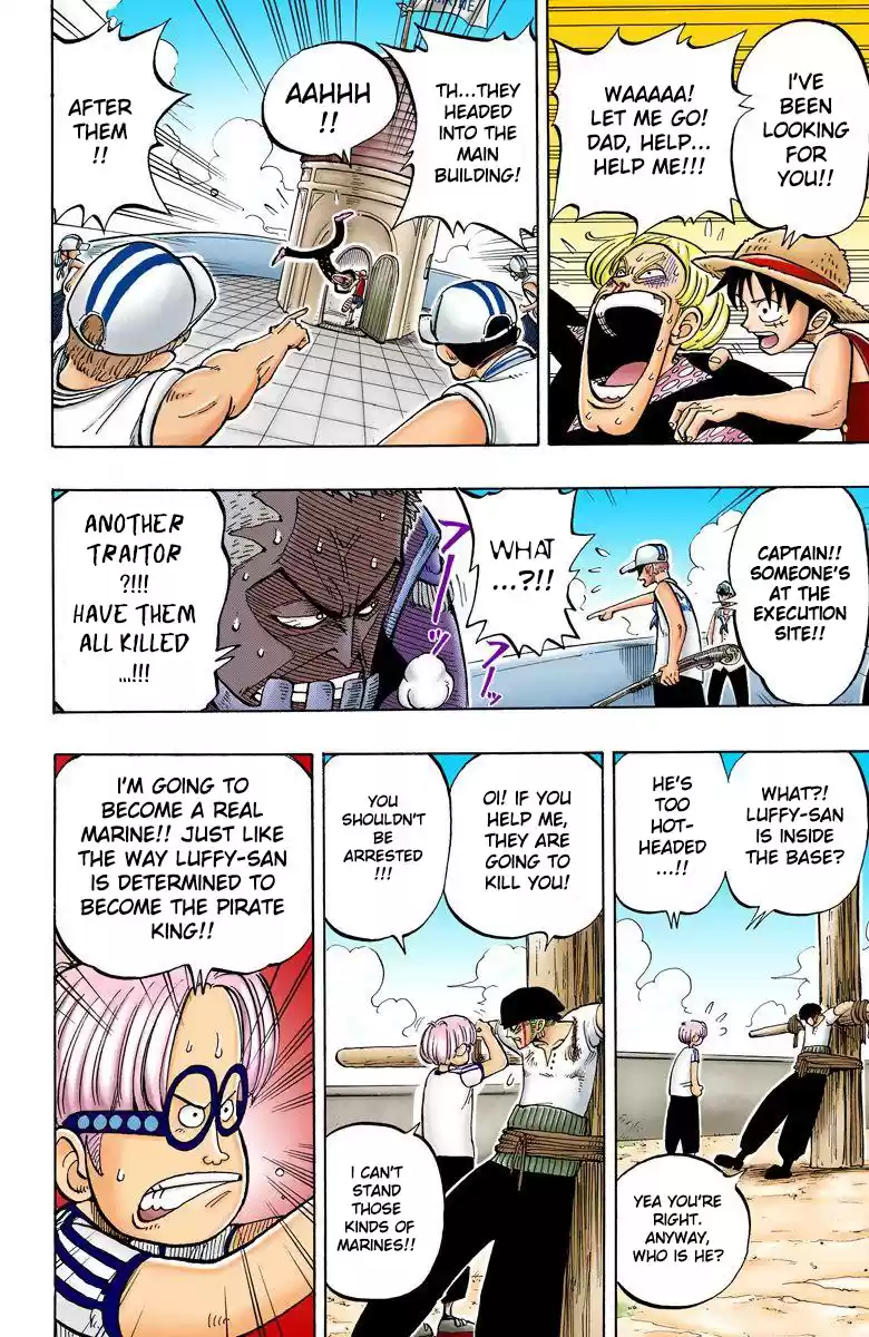 One Piece - Digital Colored Comics Vol.1 Chapter 4: Marine Captain "axe Arm Morgan"