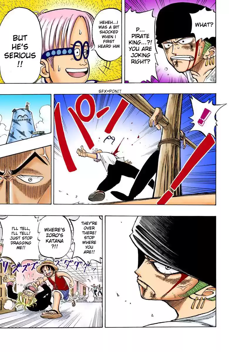 One Piece - Digital Colored Comics Vol.1 Chapter 4: Marine Captain "axe Arm Morgan"