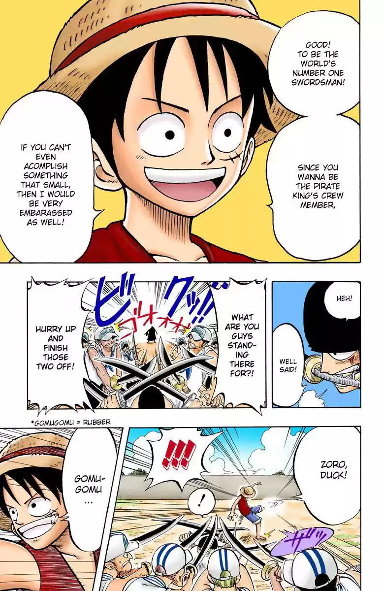 One Piece - Digital Colored Comics Vol.1 Chapter 6: The First Crew Member