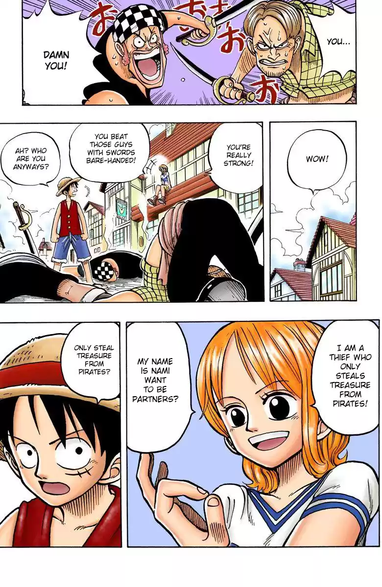 One Piece - Digital Colored Comics Vol.1 Chapter 8: Nami Enters