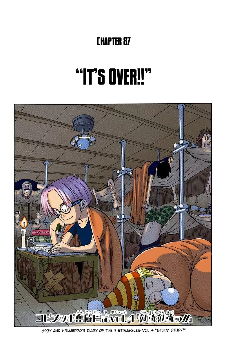 One Piece - Digital Colored Comics Vol.10 Chapter 87: It's Over!!
