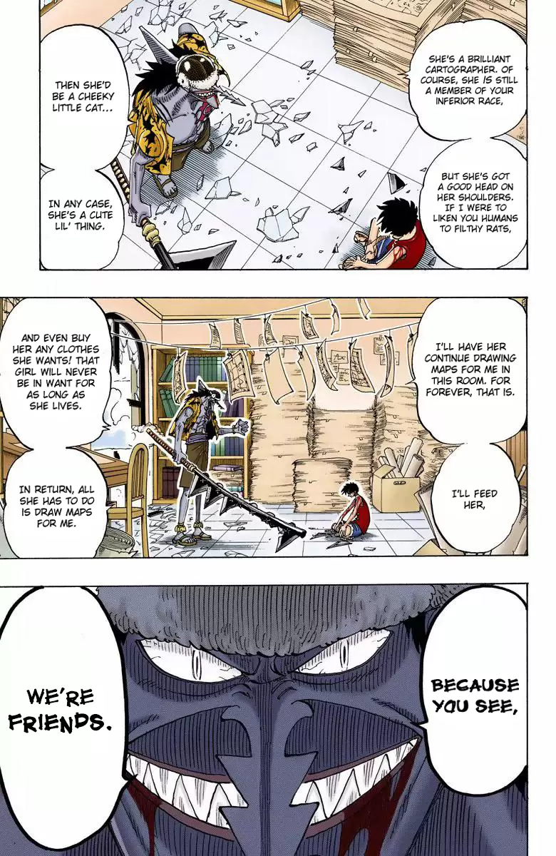 One Piece - Digital Colored Comics Vol.11 Chapter 93: Coming Down