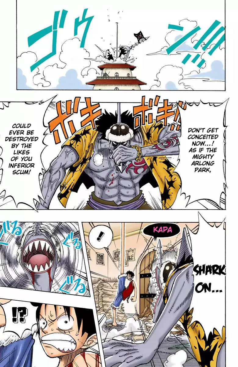 One Piece - Digital Colored Comics Vol.11 Chapter 93: Coming Down