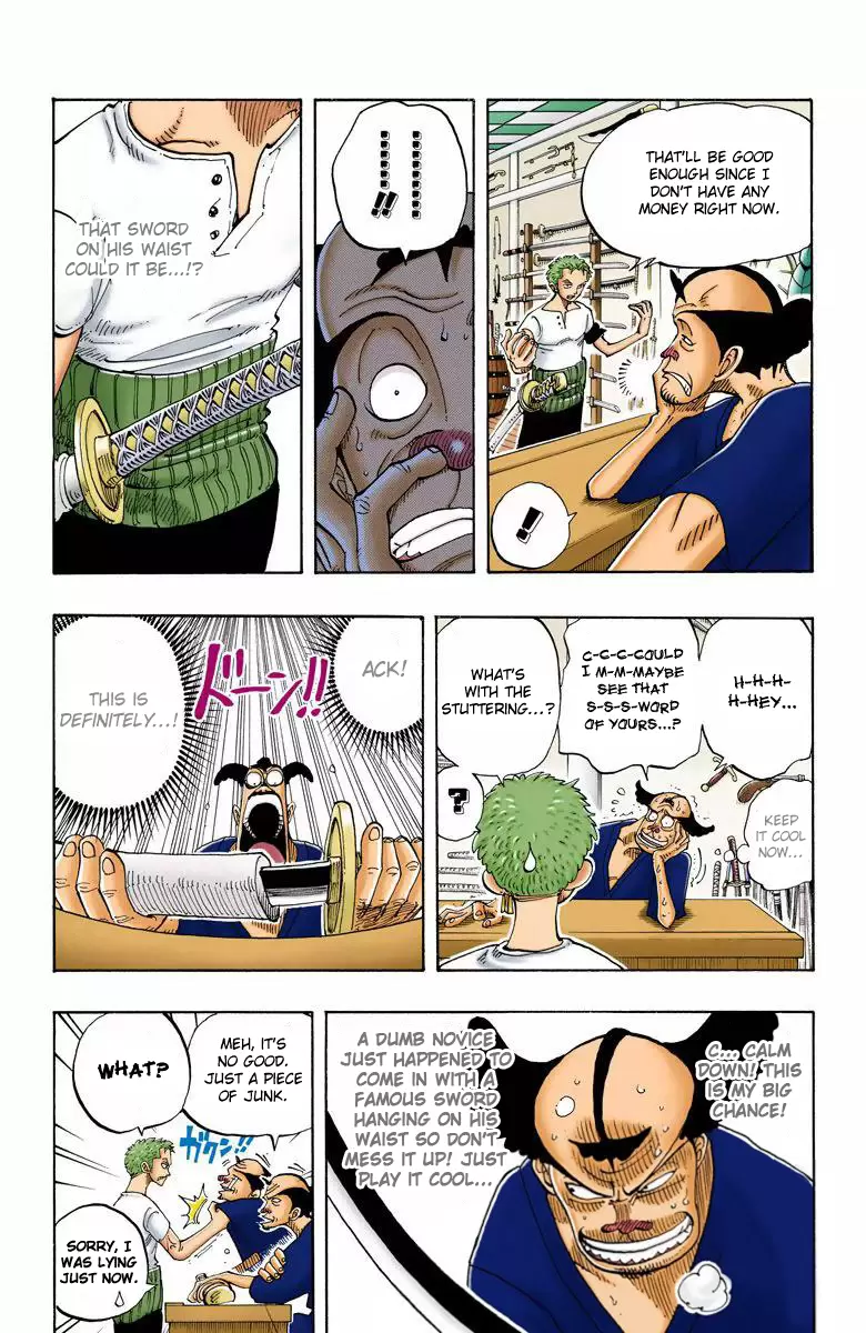 One Piece - Digital Colored Comics Vol.11 Chapter 97: Sandai Kitetsu